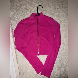 Hot pink athletic top